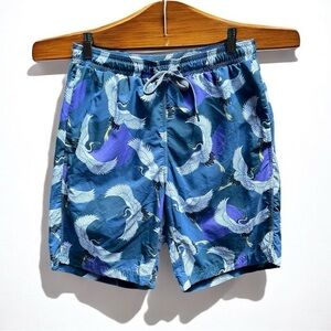Saxx Swim Go Coastal 2N1 Classic Swim Trunk 5" with liner Size M EXCELLENT Cond.